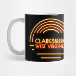 CLARKSBURG WEST VIRGINIA Mug